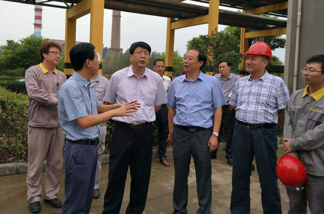江西省科技厅副厅长赵金城一行到九江天赐调研
