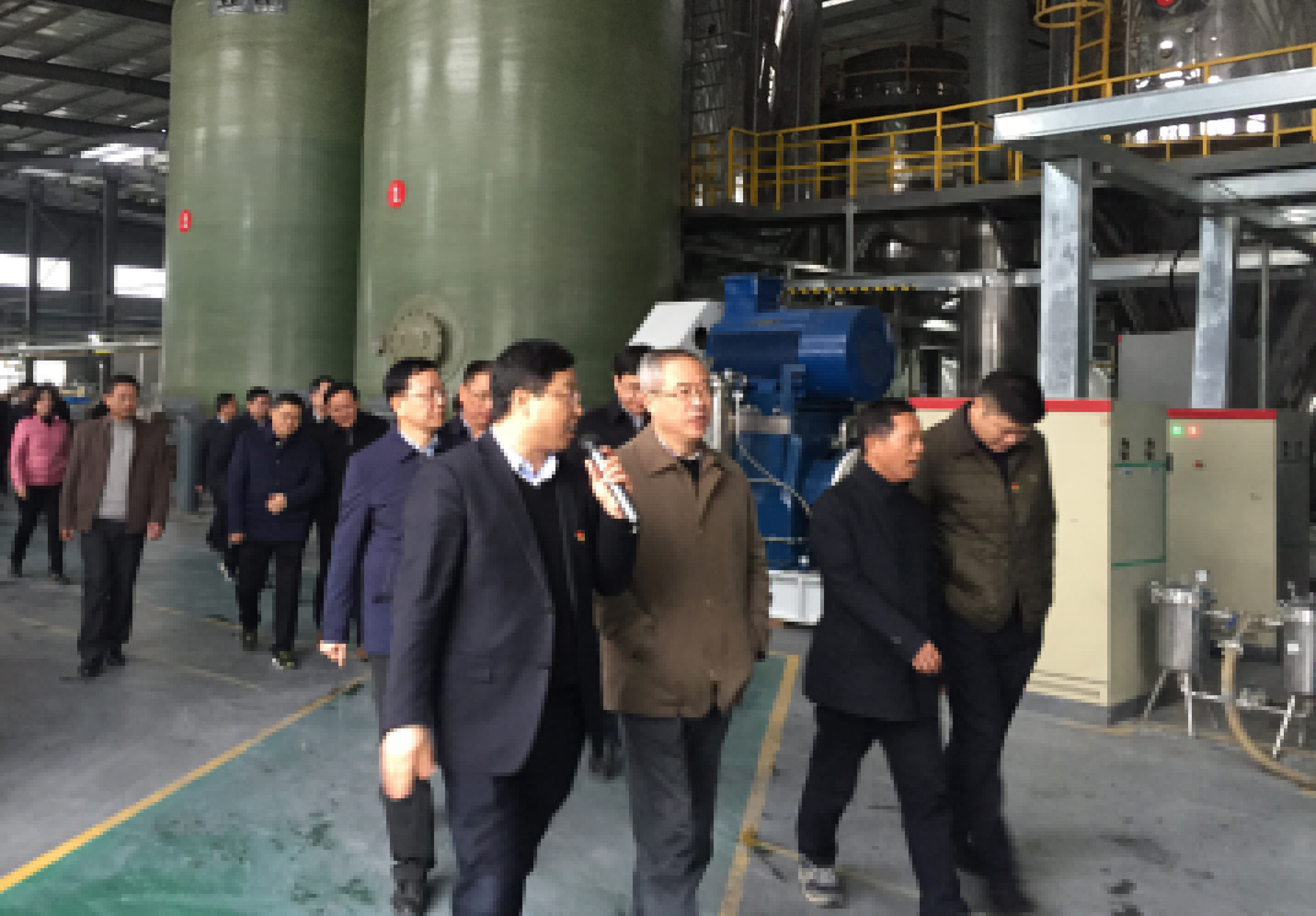 宜春市经济社会发展和党的建设情况巡查团莅临我司视察指导工作